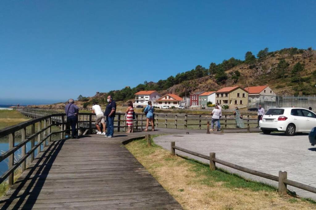 Fogar No Mar Villa O Pindo Exteriör bild